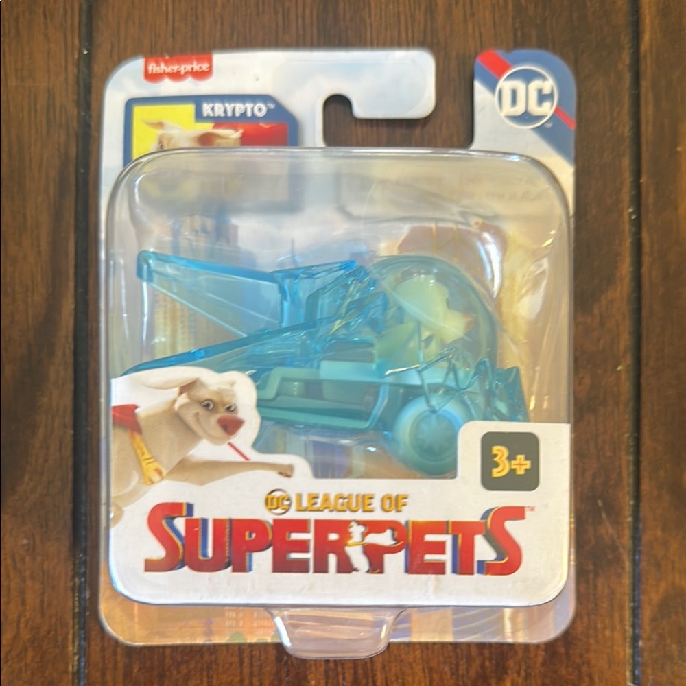 Fisher-Price Super-Pets Krypto Figure in Blue
